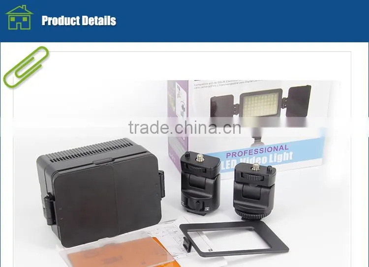 LED-VL010 Hot Selling Photography Accessory LED Video Light for Sony Handy Camcorders DV