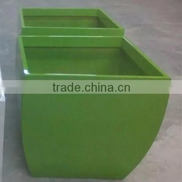 Pot for sale small custom color fiberglass flower pot