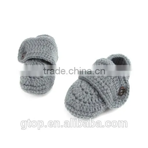Wholesale Baby Handmade Crochet Shoes Supplier for 1-10 months old S-0012