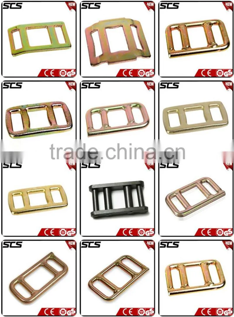 Lashing Strap adjuster/One Time Buckle/One way lashing buckle
