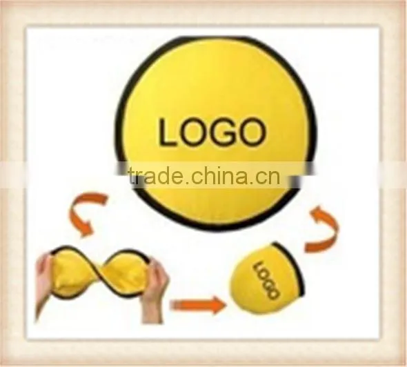 Promotional foldup foldable frisbee