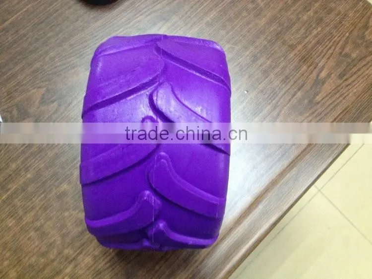 Contemporary promotional Solid 10"x350-4 pu foam wheel