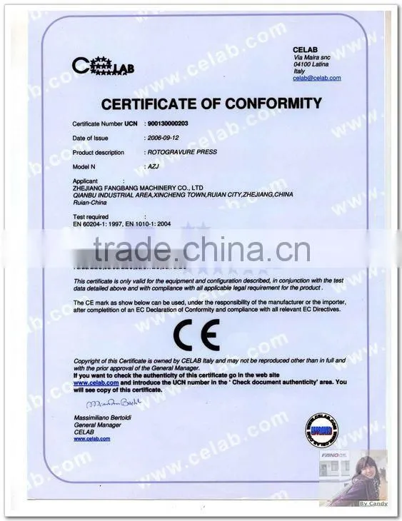 Dry laminating machine