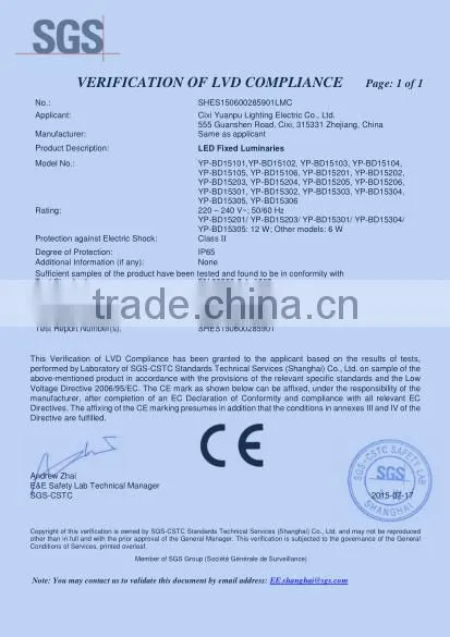 great material best standard ip65 outdoor led wall light