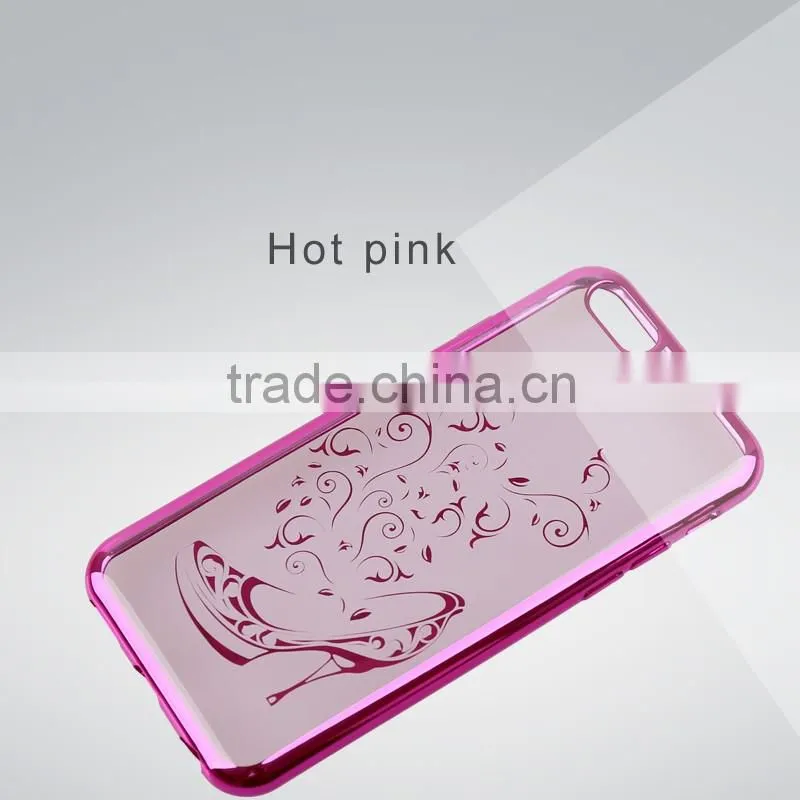 High Technology TPE Cell Phone Cases With High-Heeled Shoes Phone Protector Cover