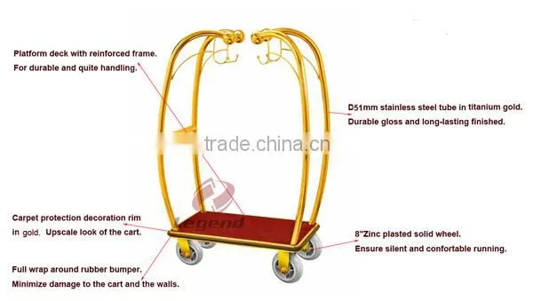 Monarch Economy Condo Cart,Value-Plus Bellman Carts