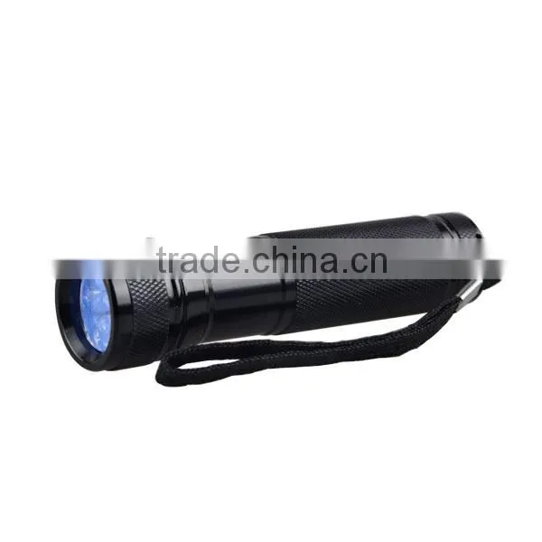 Aluminum Lamp Body Material and LED Light Source Blacklight Inspection UV LED Flashlight