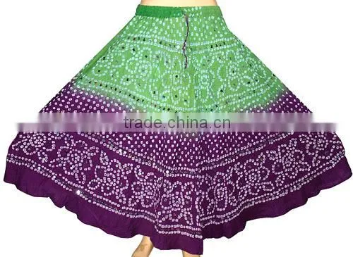 Manufacturer/ Wholesaler Cotton Long Skirts / Fresh Stock Cotton Long skirts