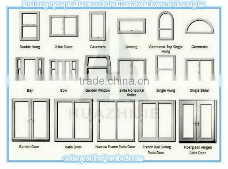 plastic profiles type pvc window profiles scrap