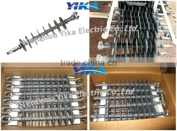 Wenzhou Yika IEC 36KV Composite Overhead Line Insulators