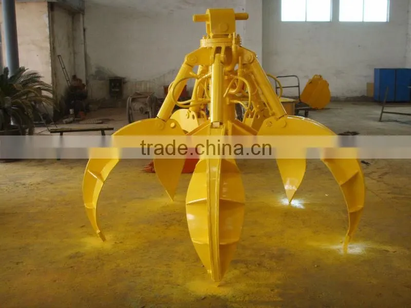 Steel Scrap Grapple,Excavaator Grapple, Scrap Grapple