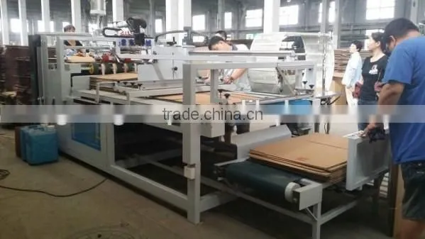 Semi Automatic Cardboard Box Folding Gluing Machine