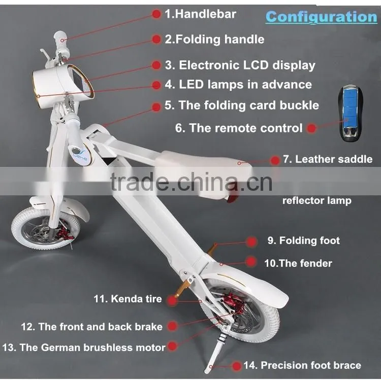 240w 36V electric power CE certified high quality et scooter