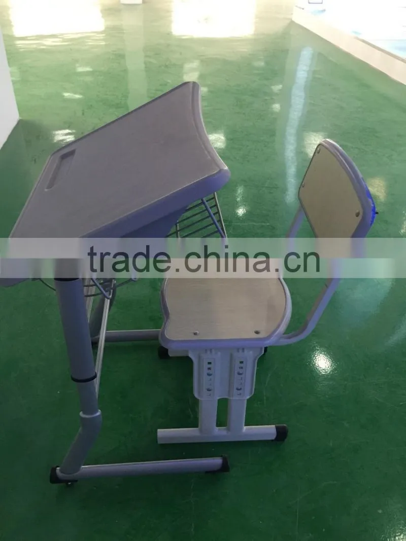 folding school desk adjustable school desk and chair modern school furniture HXZY049