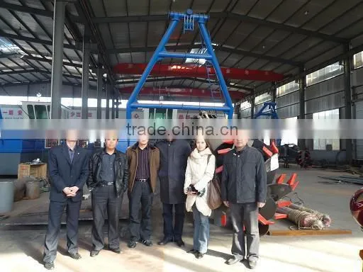 80-150 m3/hour dredger and sand dredger and suction dredger