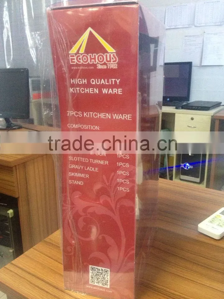 High quality stainless steel 7 pieces ktichen utensils