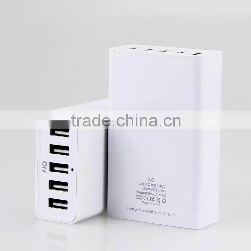 many models QC3.0 Smart usb wall chargers 4 ports usb chargers for travelling