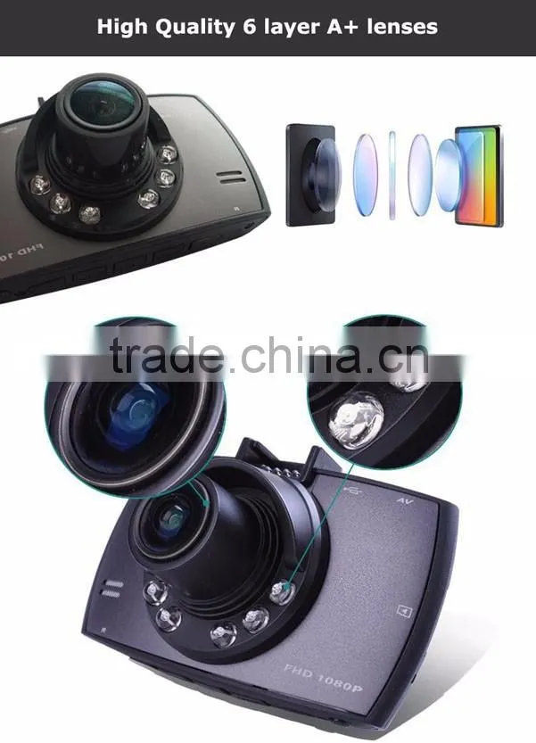 Novatek 96650 FHD 1080p Car DVR Car Camera Black box G30 2.7'' screen 170 degree