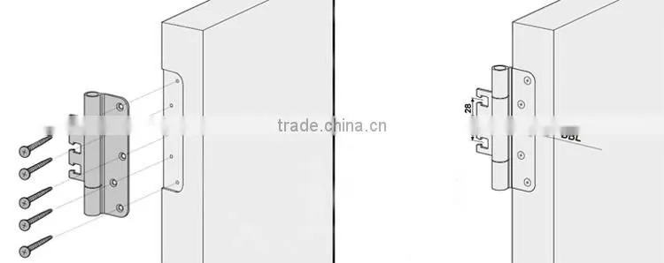 heavy duty weld on gate hinges