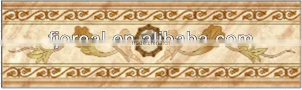 new design ceramic border tiles,waist line