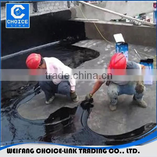 Non-curing rubber asphalt waterproof coating for construction