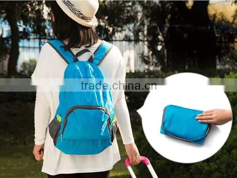 Outdoor Camping Hiking Bag Waterproof Nylon Backpack Beach Sports