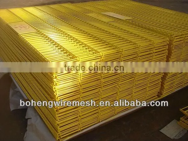 High quality pvc metal panel fence design