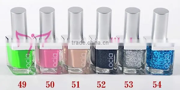 2015 new arrival Candy color green nail polish with 60 colors
