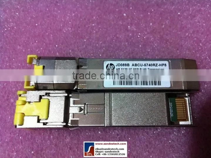 HP JD089B ABCU-5740RZ-HP8 1000BASE-T 1G SFP RJ45 optical transceiver