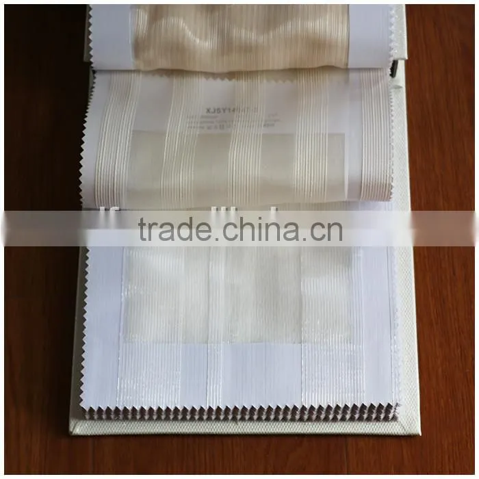 Fire retardant type of office ready made window curtains fabric XJSY 0235