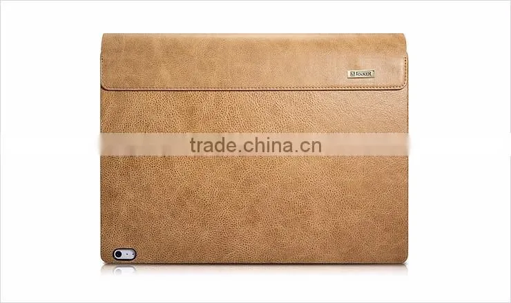 ICARER Genuine Leather Case for Microsoft Surface Book Flip Cover with Stand Function Shenzhou Series
