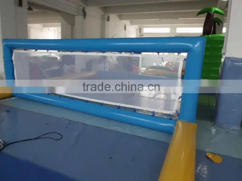 Factory supply inflatable water volleyball field