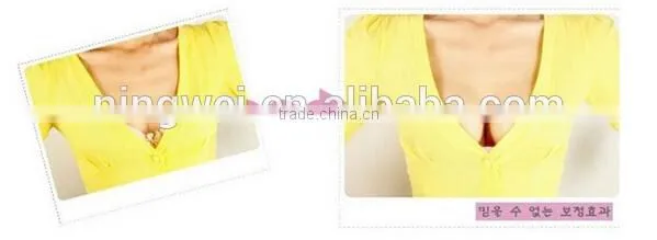 high quality breast invisible silicon bra pad