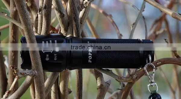 Super Bright Aluminium rechargeable long distance torch