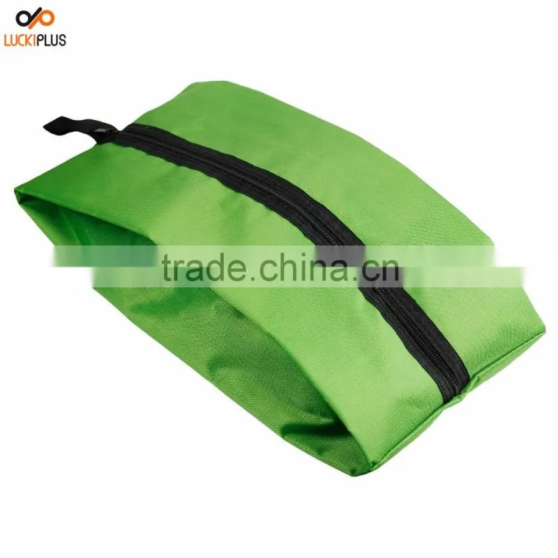 Luckiplus Portable Waterproof Nylon Travel Shoe Bags Travel Essential