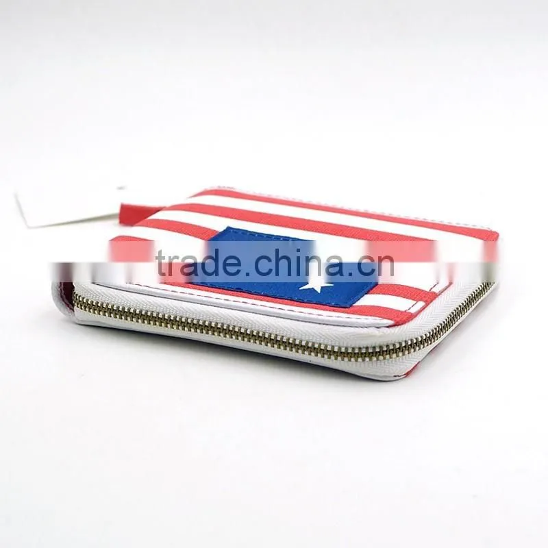 design fashion printed canvas women wallet