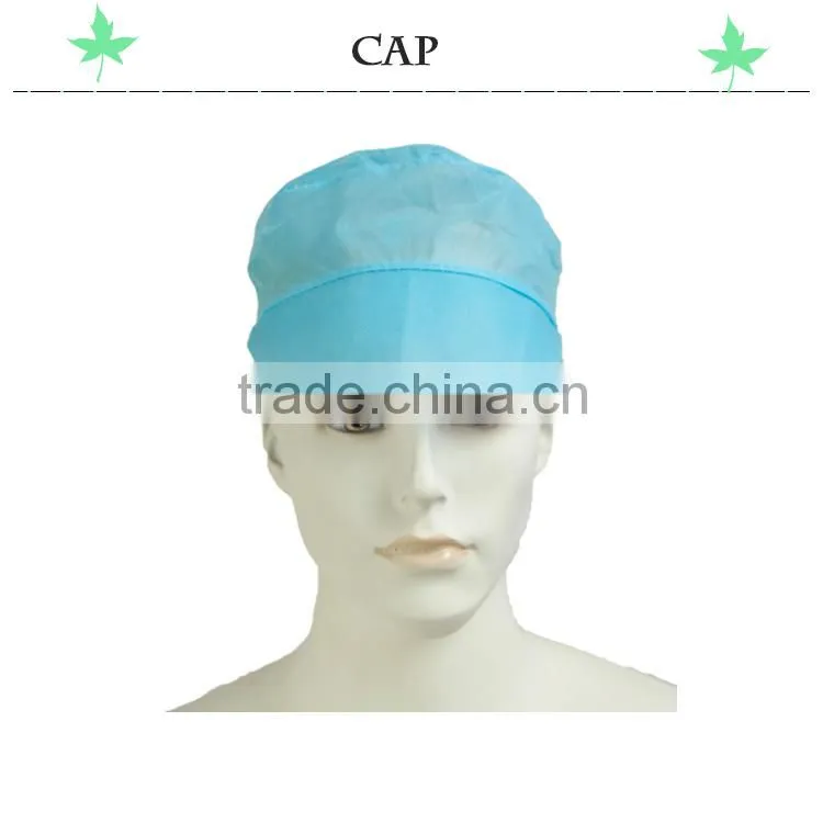 Medical Surgical disposable nonwoven printed disposable painter cap