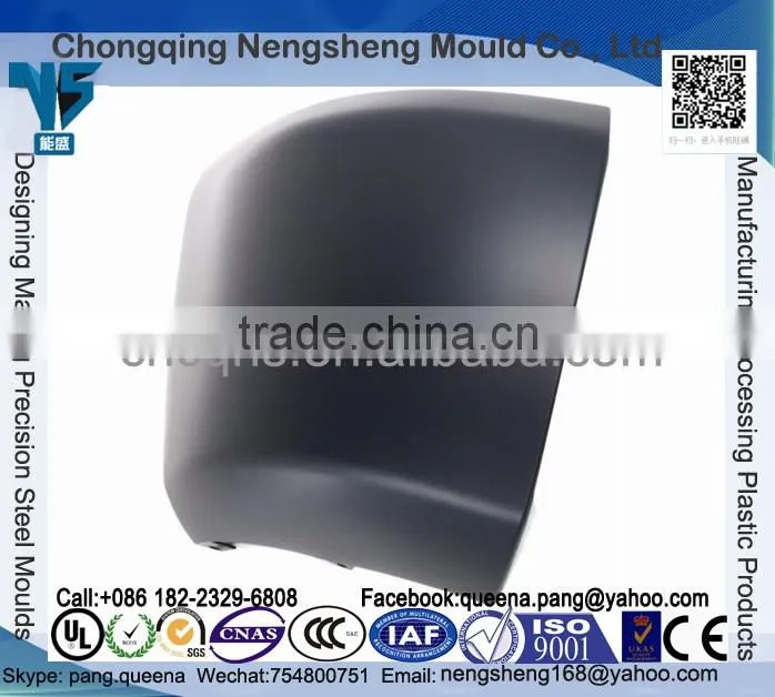 Manufacturer plastic vehicle parts BUMPER FACE BAR CAP, PLASTIC, PRIMED Without fog light hole. palstic bumper face bar cap