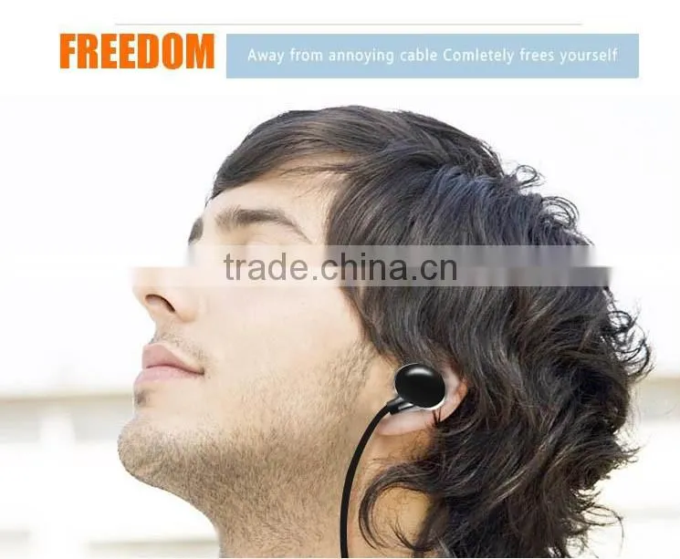 2016 Best Headset S360 Wireless Stereo Bluetooth V4.0 Headphones Handsfree Sports Earphone for Android