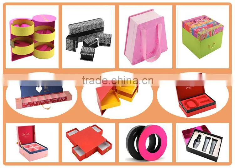 Custom luxury cosmetic gift box wholesale high quality cosmetic box
