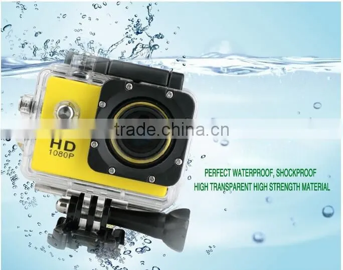 Go pro Style Full HD DVR Action Camera 1080P Waterproof 30M Mini DV