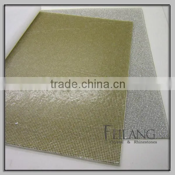 Glass crystal beads trimming mesh