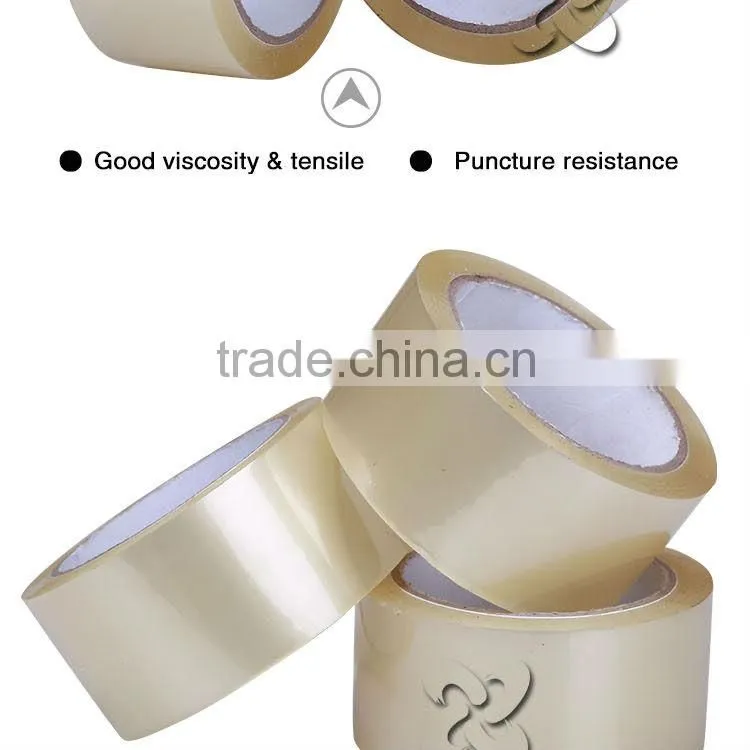 advertising single sided self-adhesive clear opp tape