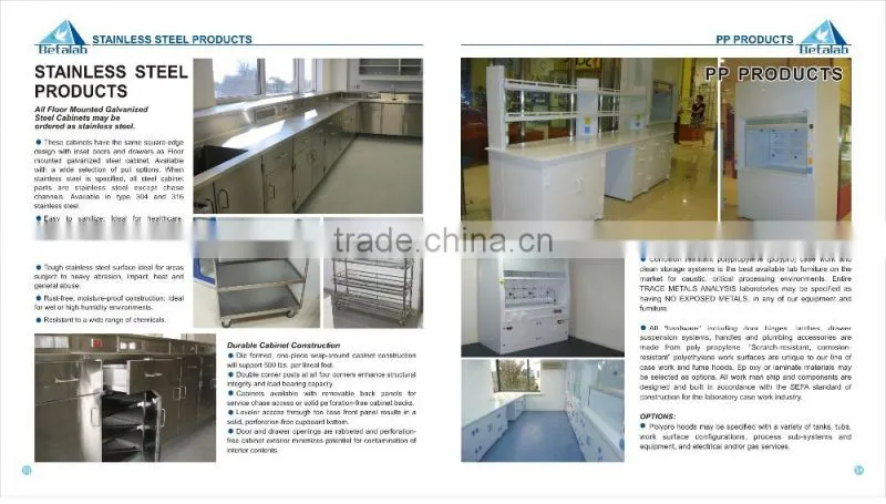 Used School Laboratory Furnitrue Glassware Storage Cabinet Chemical Storage Tank