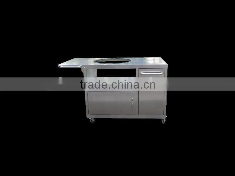 BBQ Stainless Steel Table Stand with Wheels
