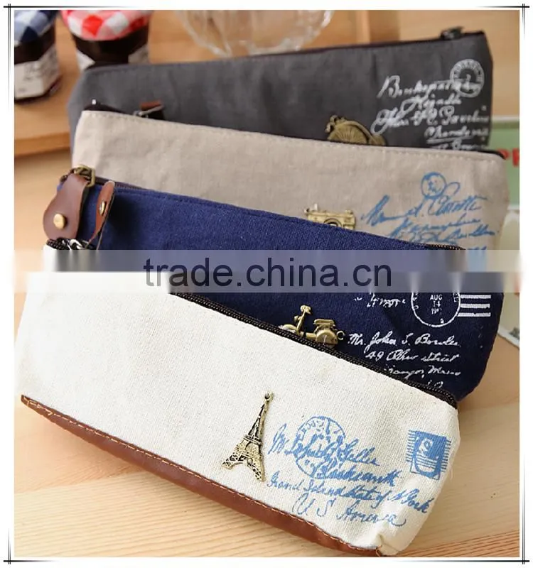 China Fabric Pencil Case,Promotional Pencil Cloth Case