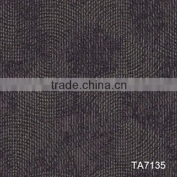 50*50 jacquard carpet tiles with PVC backing