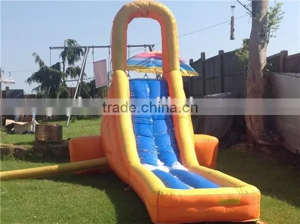 giant inflatable foam water slide,single inflatable water crush slide for party