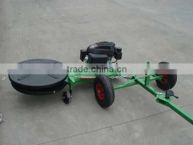 lawn grass cutting machine honda engine tractor atv disc mower