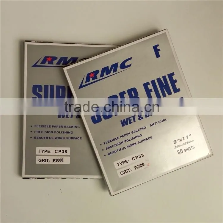 As RMC Waterproof Abrasive Paper